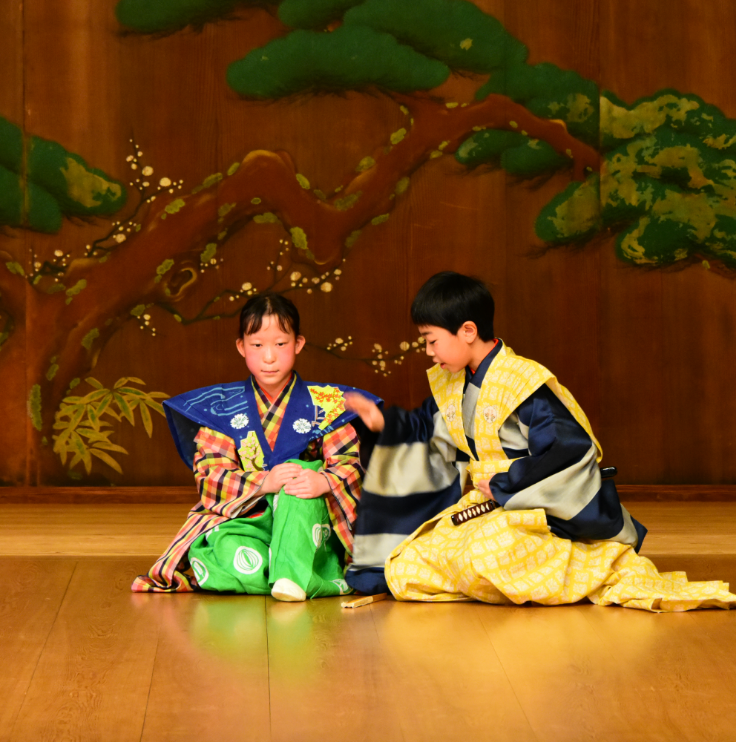 横浜能楽堂 - こども狂言ワークショップ